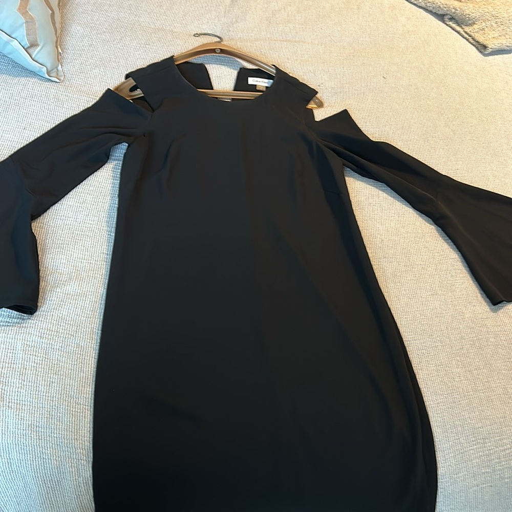 Black Calvin Klein business Dress